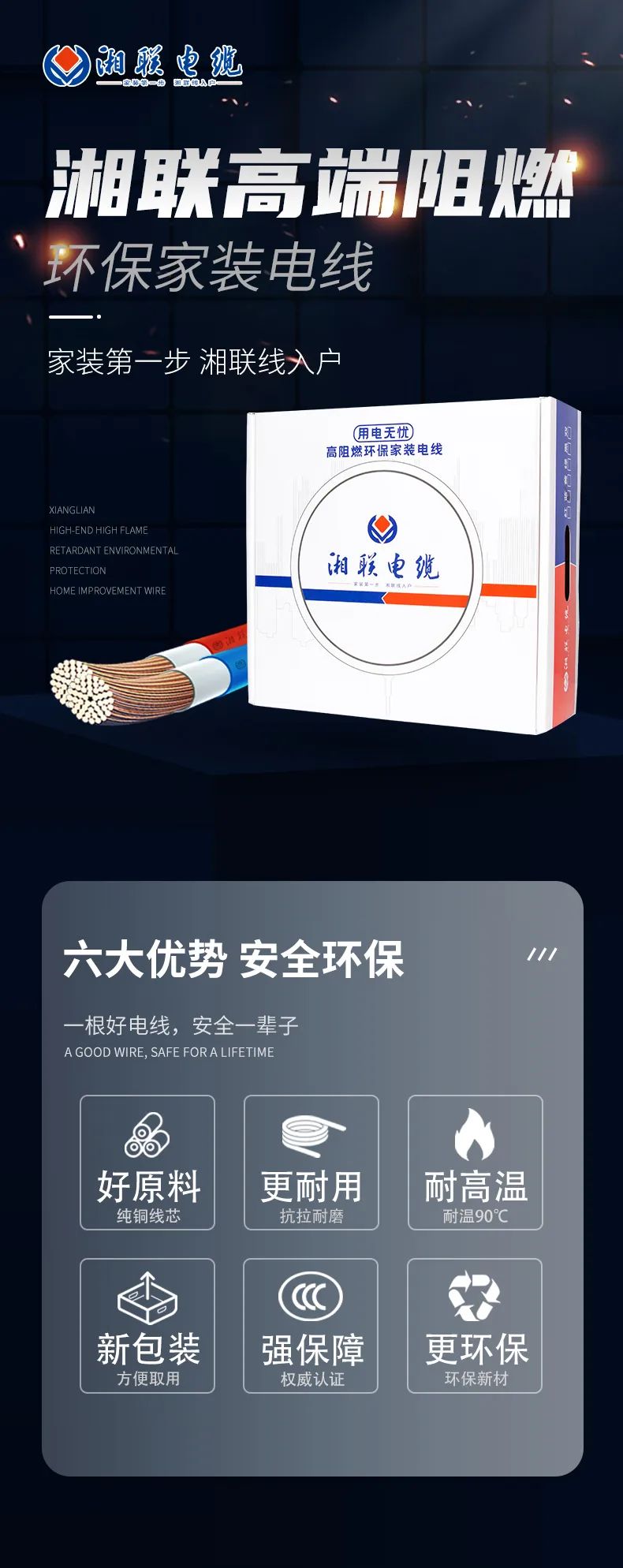 高端新品，雙層防護 品質(zhì)升級，安全加倍 #安全用電你我湘聯(lián)